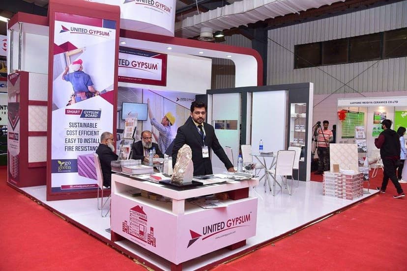 United Gypsum at build asia expo 2017, photo 2