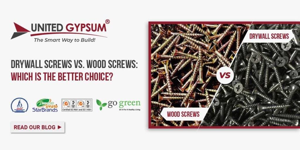 Drywall Screws vs. Wood Screws: Which is the Better Choice?